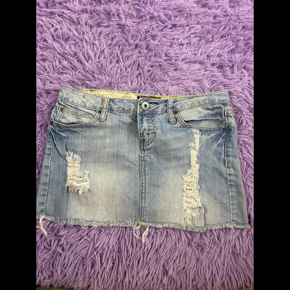 Zd Denim Skirt Sz 7